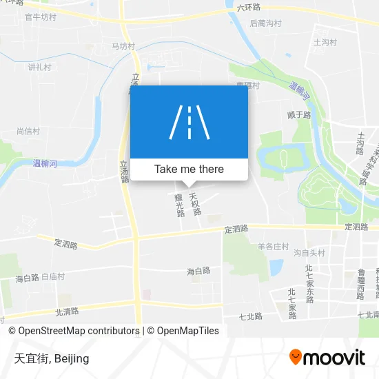 天宜街 map
