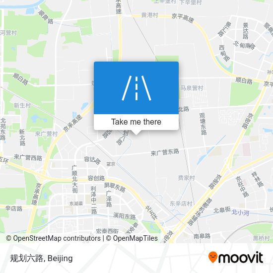 规划六路 map