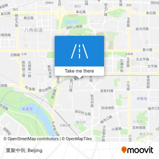 重聚中街 map