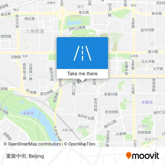 重聚中街 map