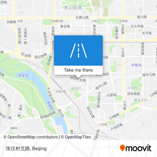 张仪村北路 map