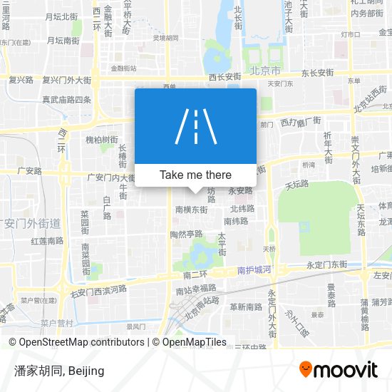 潘家胡同 map