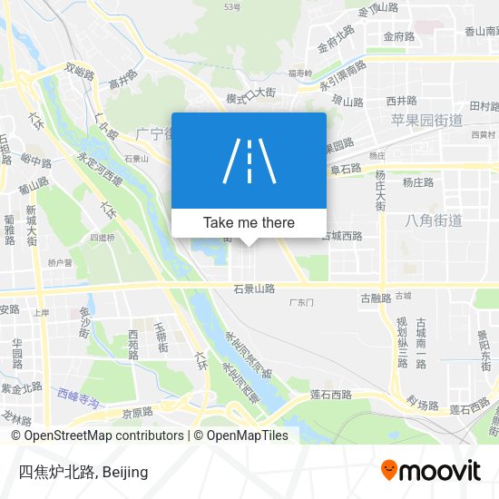 四焦炉北路 map