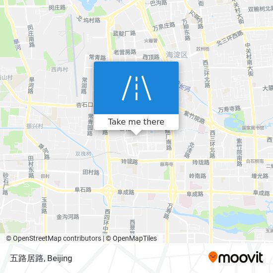 五路居路 map