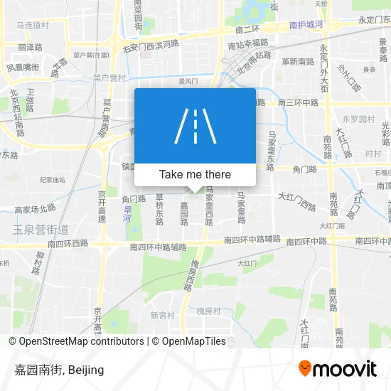 嘉园南街 map