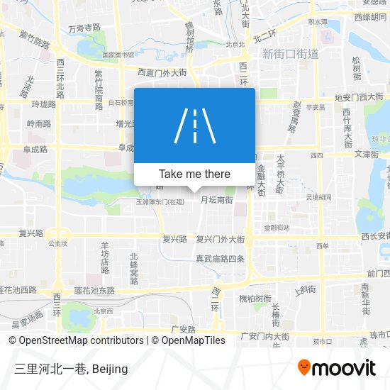 三里河北一巷 map