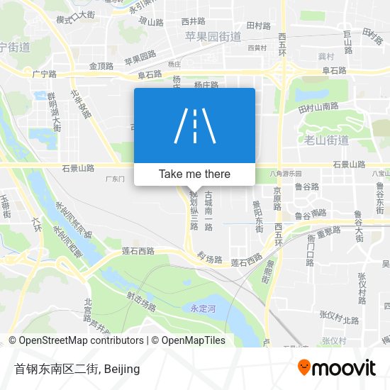 首钢东南区二街 map