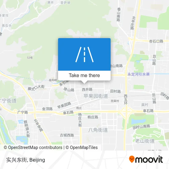 实兴东街 map