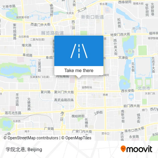 学院北巷 map