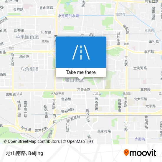老山南路 map