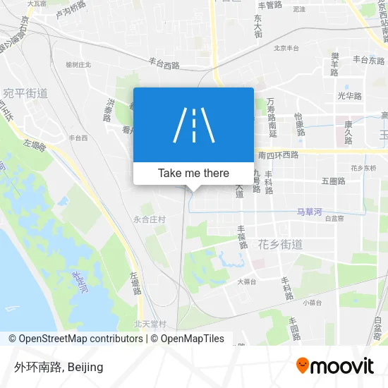 外环南路 map