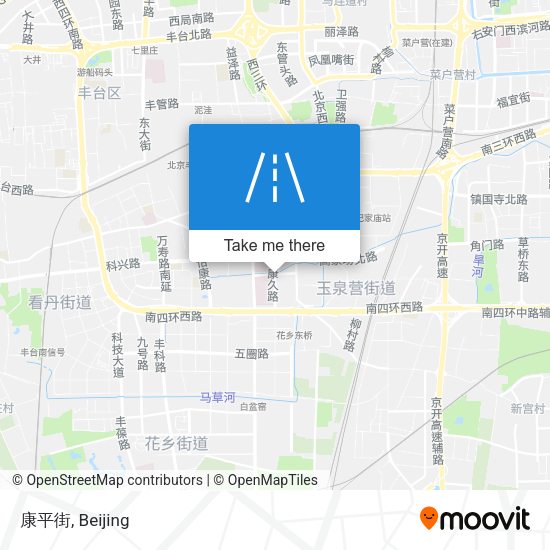 康平街 map