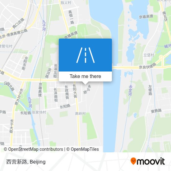 西营新路 map