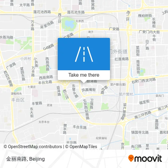 金丽南路 map