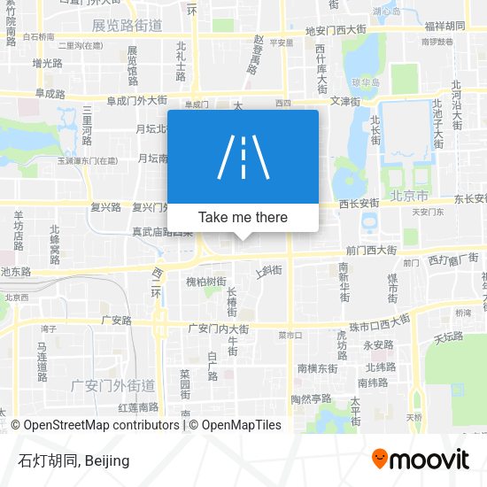 石灯胡同 map