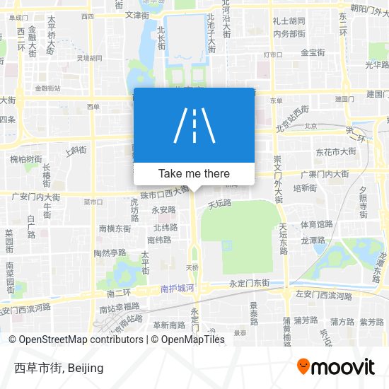 西草市街 map