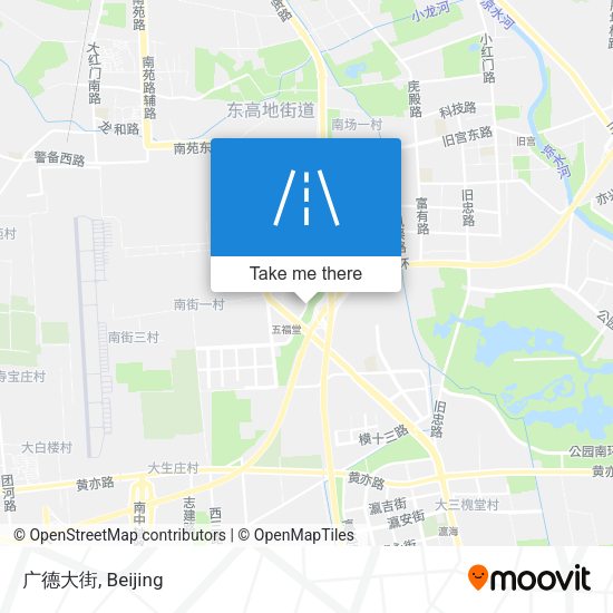 广德大街 map
