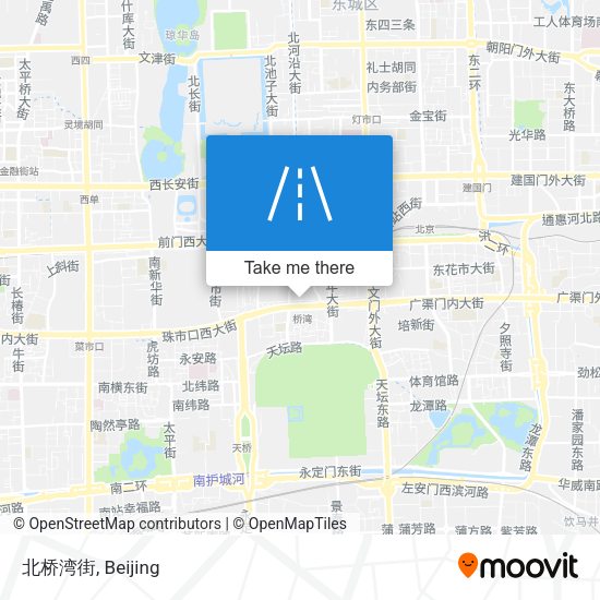 北桥湾街 map