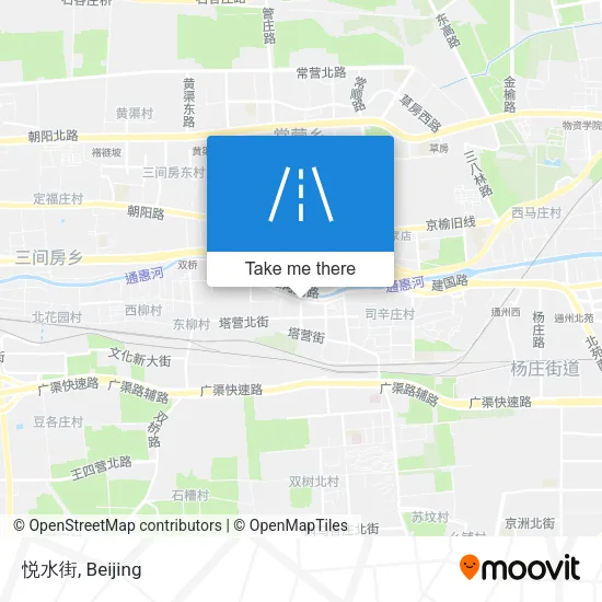 悦水街 map