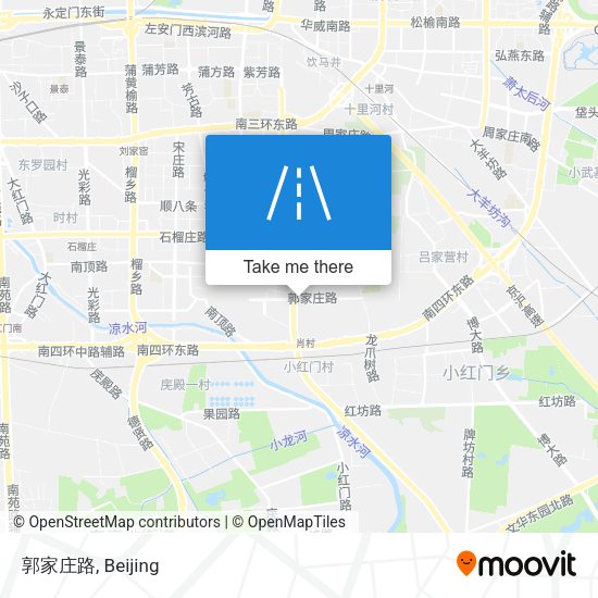 郭家庄路 map