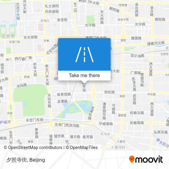 夕照寺街 map