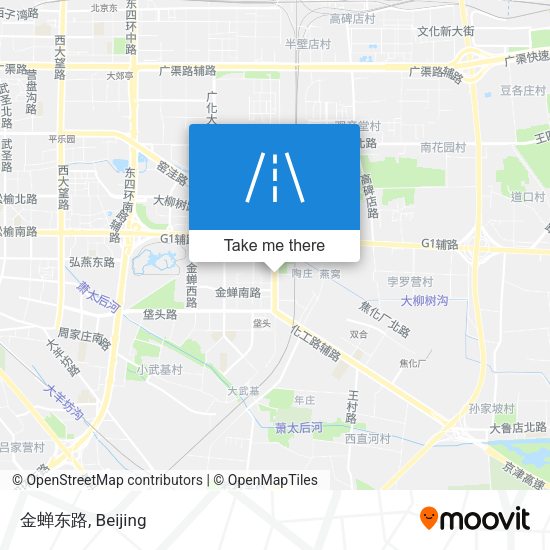 金蝉东路 map