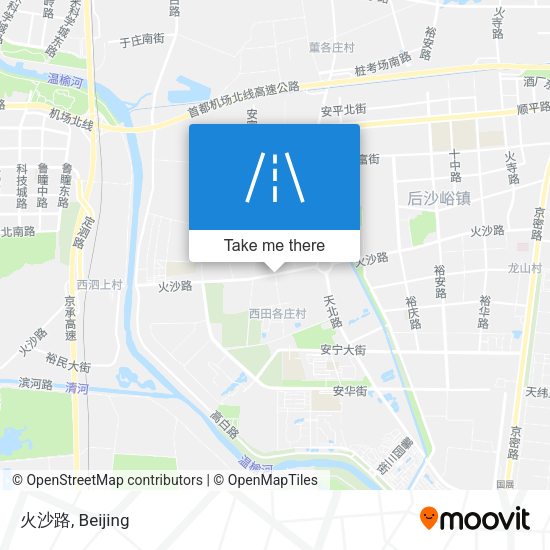 火沙路 map