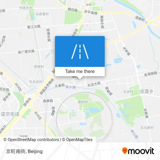 京旺南街 map