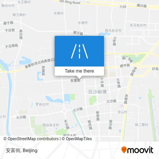 安富街 map