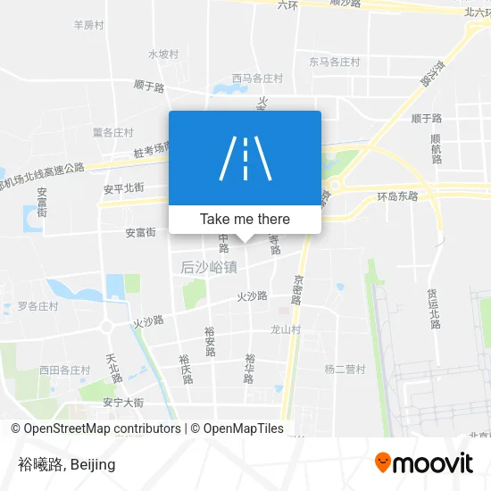 裕曦路 map