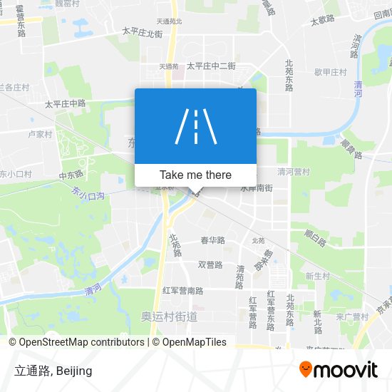 立通路 map