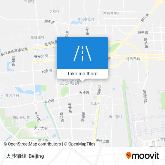 火沙辅线 map