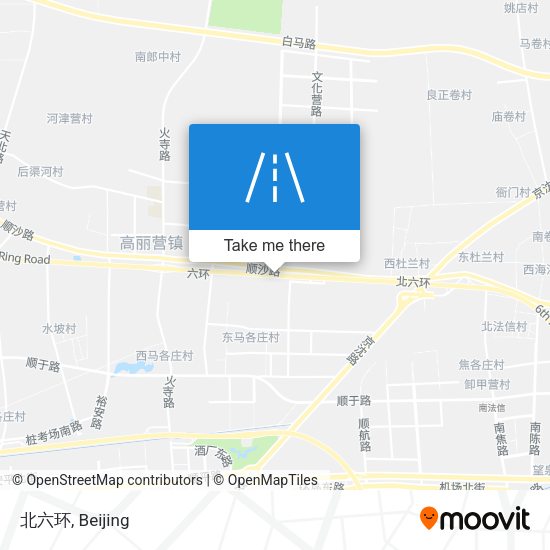 北六环 map