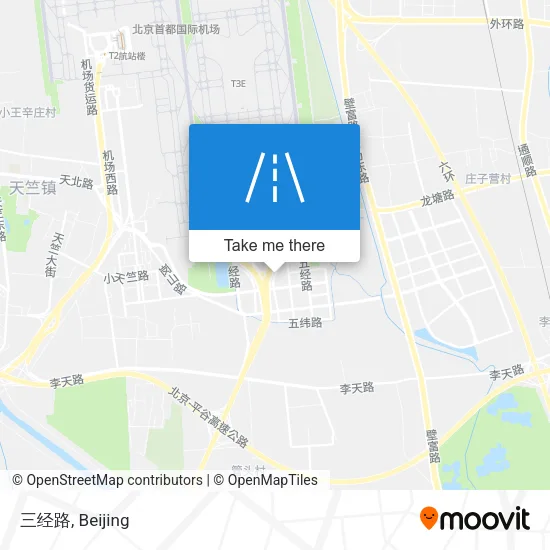 三经路 map