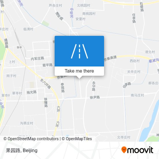 果园路 map