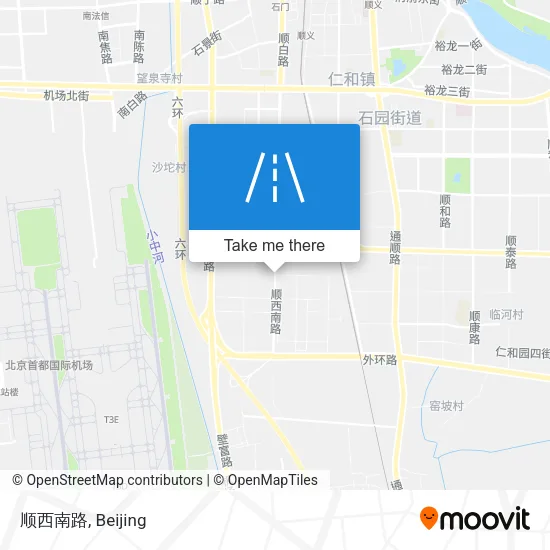 顺西南路 map