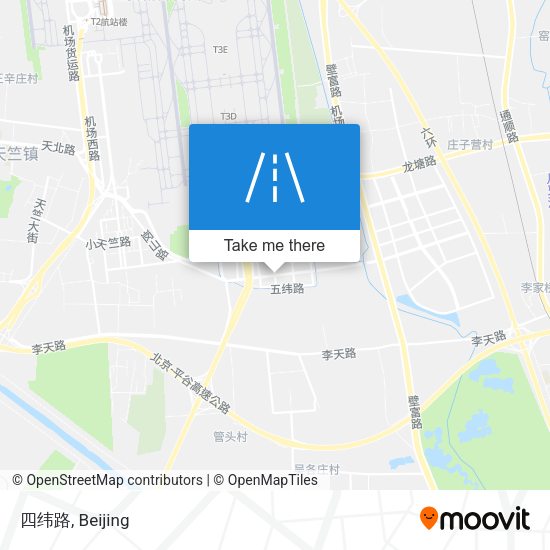 四纬路 map