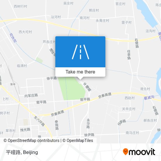 平瞳路 map
