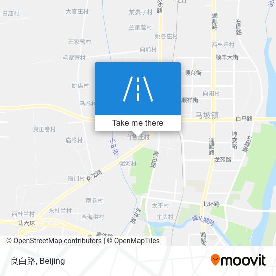 良白路 map