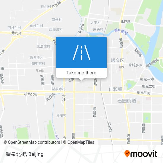 望泉北街 map