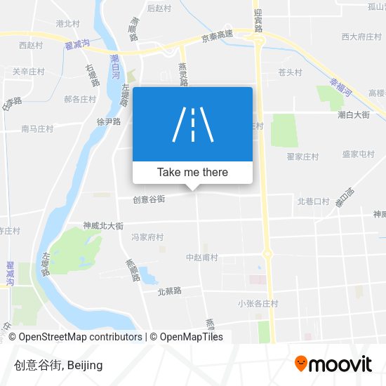 创意谷街 map