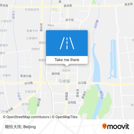 顺恒大街 map