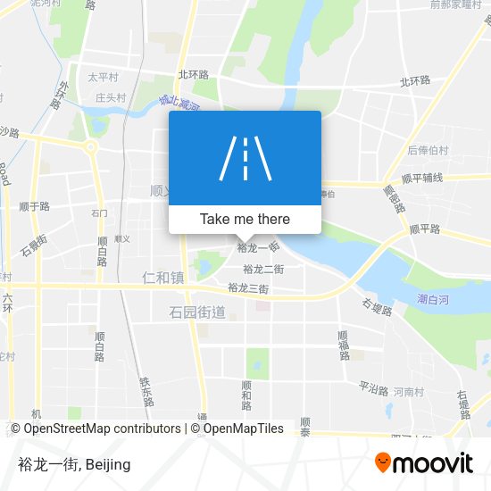 裕龙一街 map