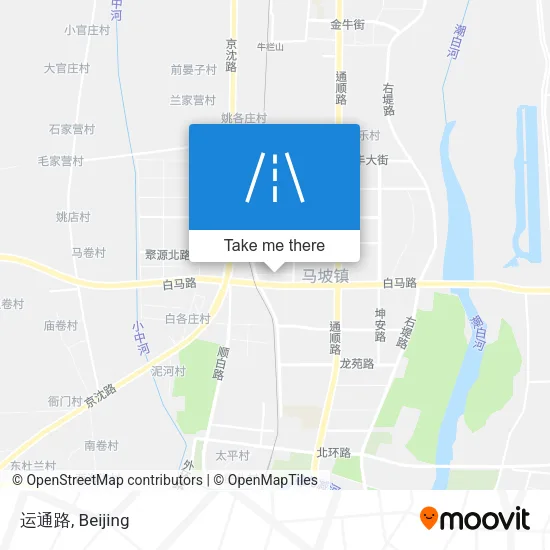 运通路 map