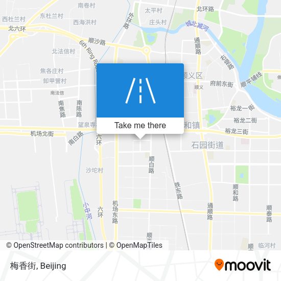 梅香街 map