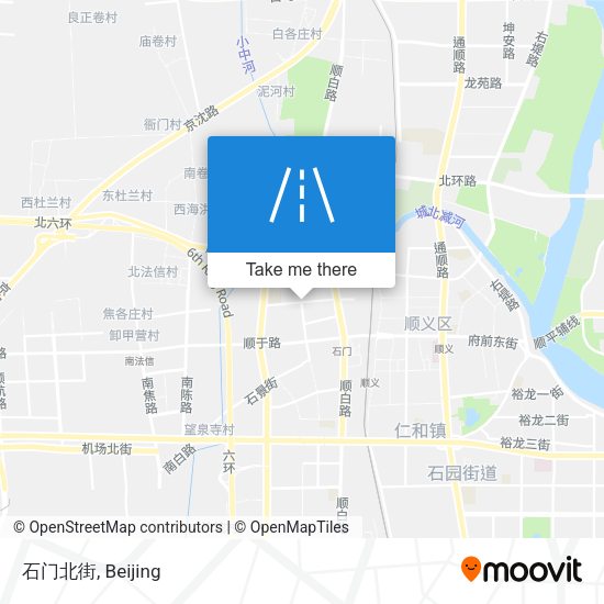 石门北街 map