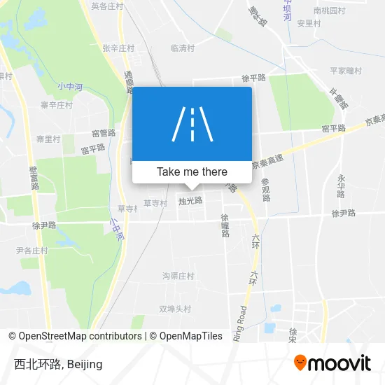 西北环路 map