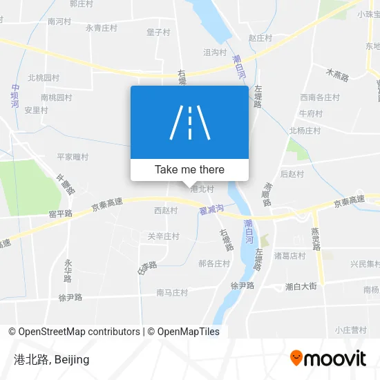 港北路 map