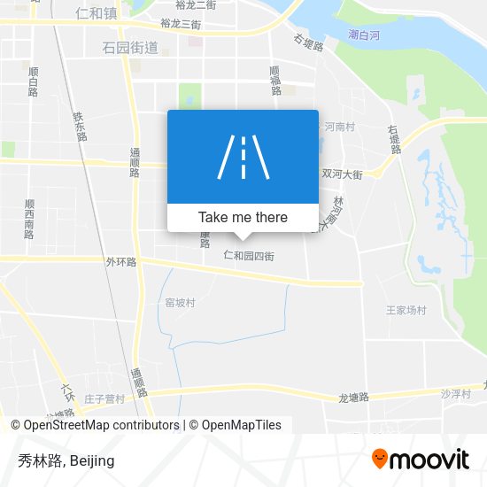 秀林路 map