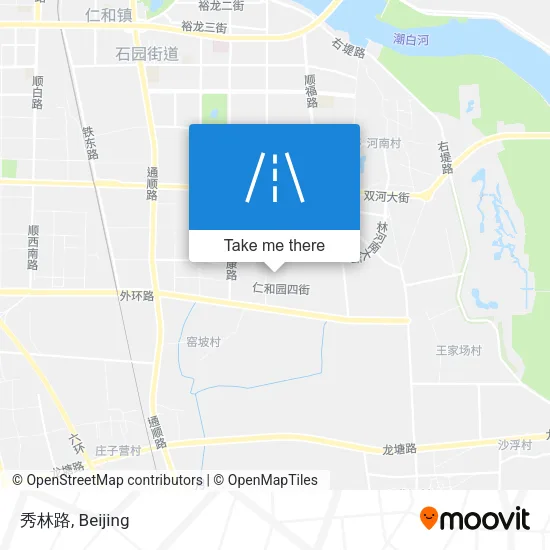 秀林路 map
